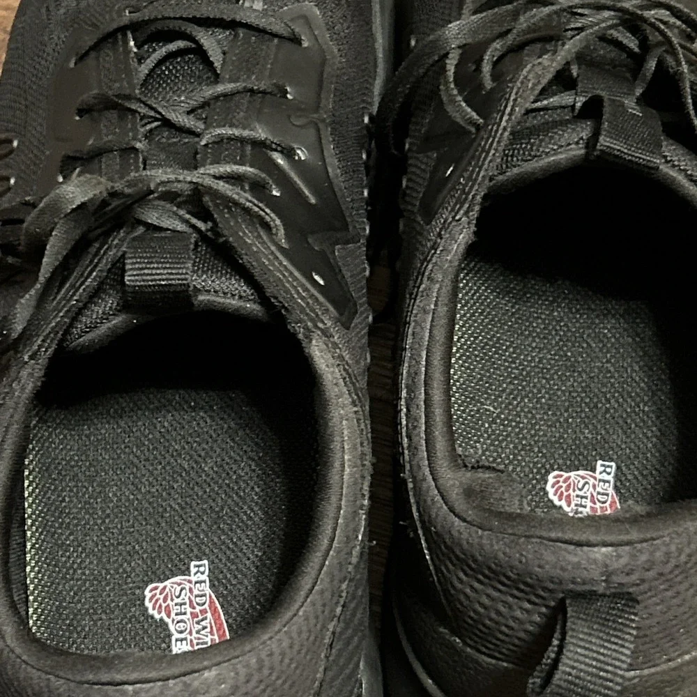 New RED WING EcoLite 2281 Size 13 Black Aluminum Toe Men Work Shoes MSRP $184